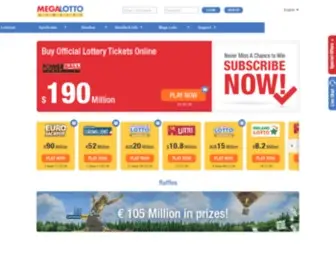 Mega-Lotto-Numbers.com(Mega Lotto Numbers) Screenshot