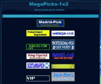 Mega-Picks.com(Mega Picks) Screenshot