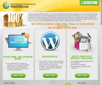 Mega-Search.ws(Your Internet Address For Life) Screenshot