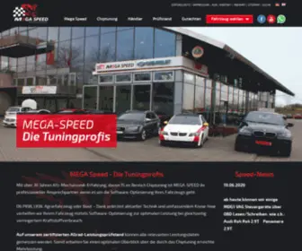 Mega-Speed.de(MEGA SPEED) Screenshot
