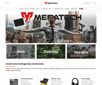 Mega-Tech.ba(Online shop) Screenshot