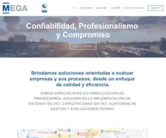 Mega.net.pe(Grupo Mega) Screenshot