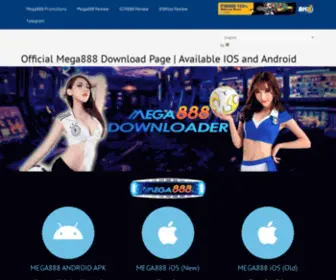 Mega888Downloader.co Screenshot