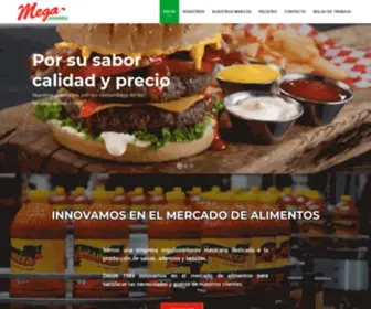 Megaalimentos.com(Los consentidos de las familias desde 1989) Screenshot