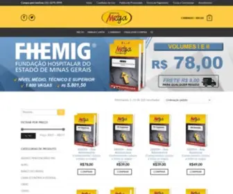 Megaapostilas.com.br(Mega Apostilas) Screenshot