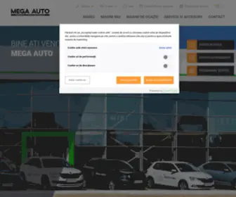 Megaauto.ro(MEGA AUTO SRL) Screenshot