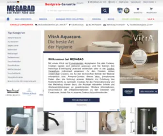 Megabad.com(Badshop & Sanit) Screenshot