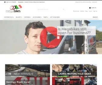 Megabikes.ie(Motorcycle) Screenshot