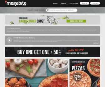 Megabitepizza.com(Megabite Pizza) Screenshot