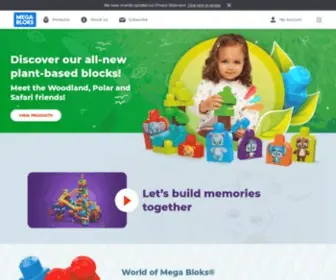 Megabloks.com(Mega Bloks) Screenshot