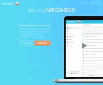 Megabox.me(Megabox) Screenshot