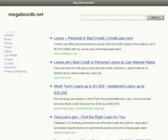 MegaboxDB.net(MegaBox Software Database) Screenshot