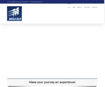 Megabus.co.za(Company transport) Screenshot