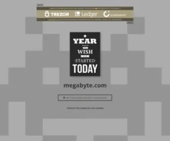 Megabyte.com(Premium Digital Real Estate) Screenshot