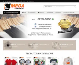Megacamiseta.com.br(Camisetas Engraçadas) Screenshot