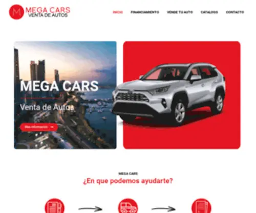 Megacarspanama.com(Mega) Screenshot