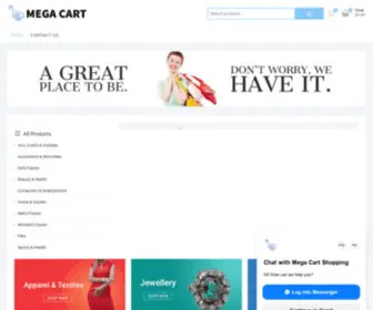Megacart.us(Megacart) Screenshot