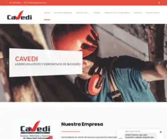 Megacavedi.com.ec(Seguridad industrial) Screenshot