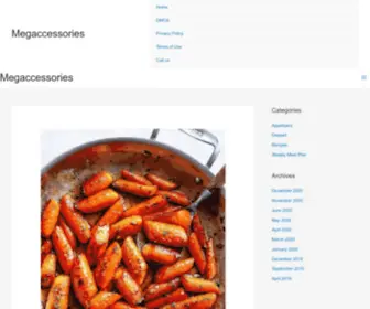 Megaccessories.com(Megaccessories) Screenshot