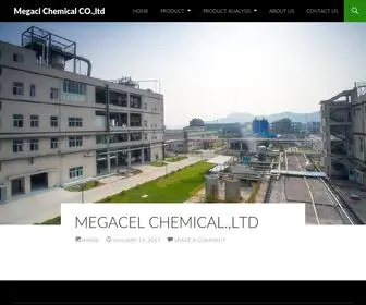 Megacel-CO.com(Megacl Chemical CO) Screenshot