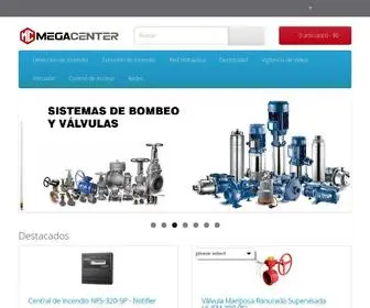 Megacenter.cl(Todo lo que necesitas en seguridad electronica) Screenshot