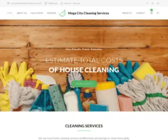 Megacitycleaningservices.com(Mega City Cleaning Services) Screenshot