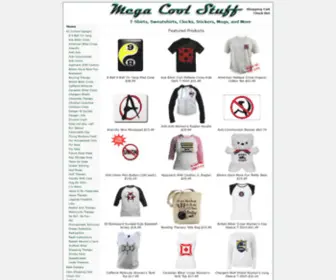 Megacoolstuff.com(Mega Cool Stuff) Screenshot