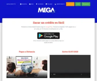 Megacredito.com.ar(MEGACRÉDITO) Screenshot