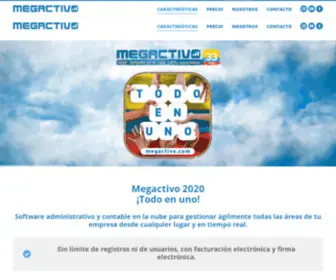 Megactivo.com(Software de gestión empresarial) Screenshot