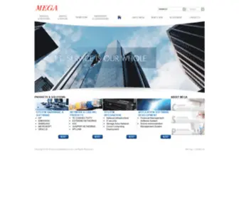 Megadatatech.com(MEGA) Screenshot