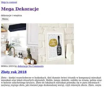 MegadekoracJe.pl(Mega Dekoracje) Screenshot