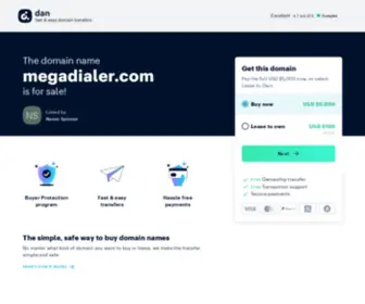 Megadialer.com(megadialer) Screenshot