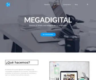 Megadigital.com.py(Soluciones) Screenshot