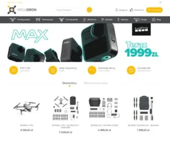 Megadron.pl(Specjalistyczny sklep z dronami) Screenshot