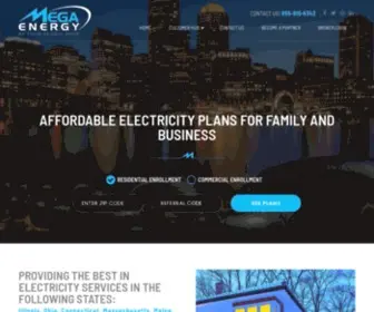 Megaenergyllc.com(Mega Energy) Screenshot
