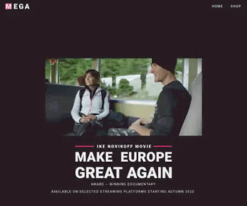 Megaeu.com(Make Europe Great Again) Screenshot