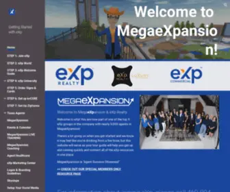 Megaexpansion.net(Getting Started with eXp) Screenshot