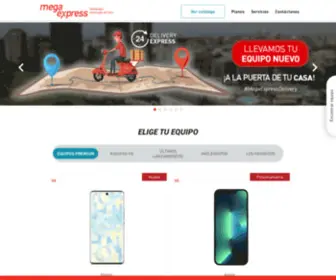 Megaexpress.com.pe(Distribuidor autorizado de claro) Screenshot