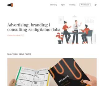 Megafon.rs(Advertising branding i consulting) Screenshot