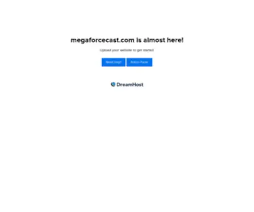 Megaforcecast.com(Power rangers) Screenshot