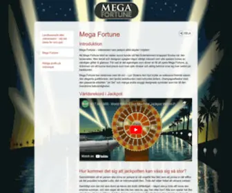Megafortune.net(Mega Fortune) Screenshot