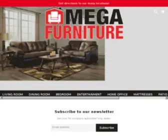 Megafurnitureusa.com(Mega Furniture USA) Screenshot