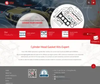 Megagasket.com(MEGA gasket manufacturer) Screenshot