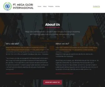 Megaglori.com(Mega Glori Internasional) Screenshot