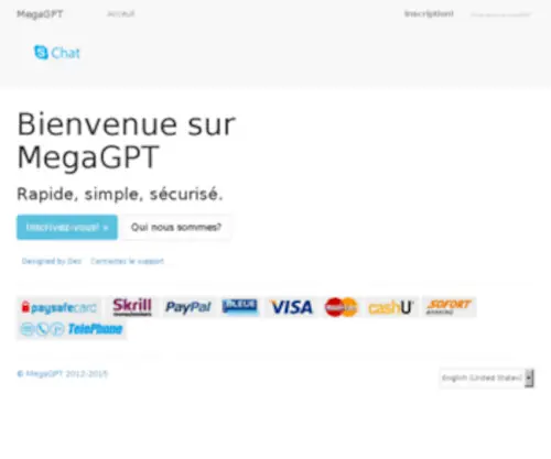 Megagpt.com(The Leading Mega GPT Site on the Net) Screenshot