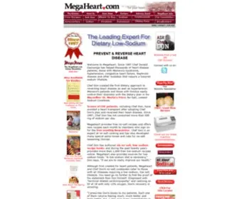 Megaheart.com(Low sodium) Screenshot