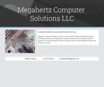 Megahertzcomputer.com(Megahertzcomputer) Screenshot