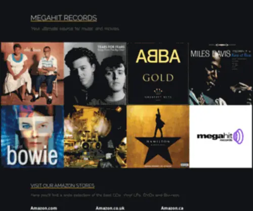 Megahitrecords.com(Megahit Records) Screenshot