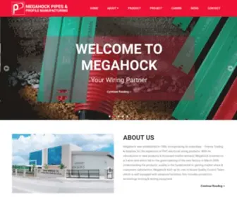 Megahock.com(Wiring Products Supplier Johor Bahru (JB)) Screenshot