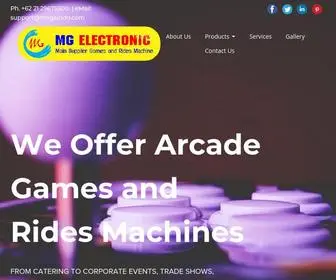 Megaindo.com(MG Electronic) Screenshot